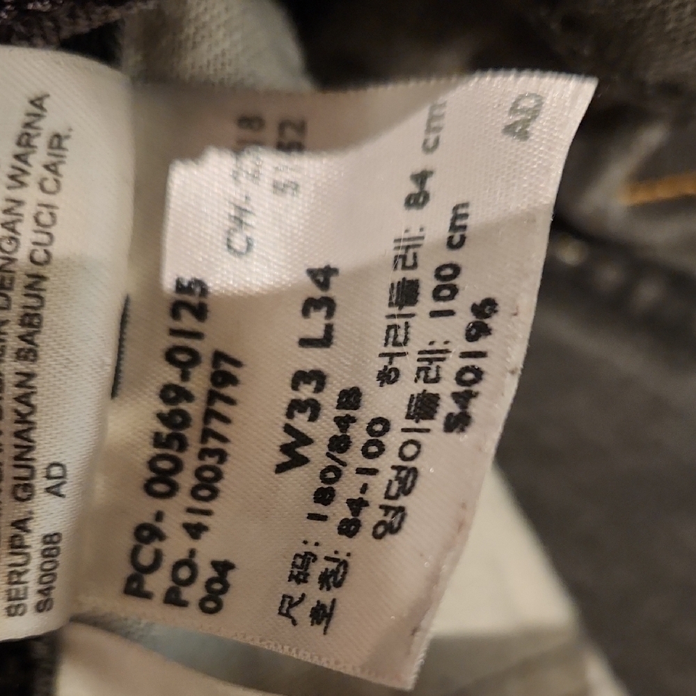 ❤️ LEVI'S GRAFFITI 569 LOOSE STRAIGHT JEANS - HOZIER "TAKE ME TO CHURCH" 33 - Picture 6 of 10